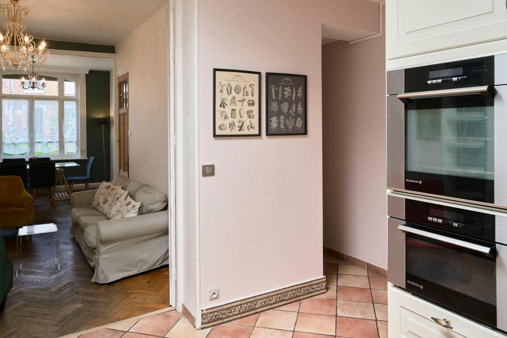 Beautiful 1900 House Full Equipped, 4Bdrm+ Garden! Lägenhet Lambersart Exteriör bild