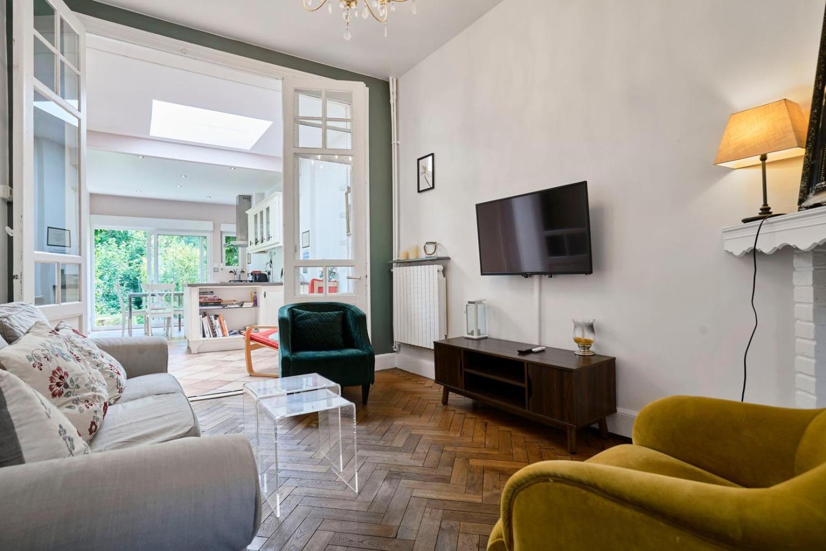 Beautiful 1900 House Full Equipped, 4Bdrm+ Garden! Lägenhet Lambersart Exteriör bild