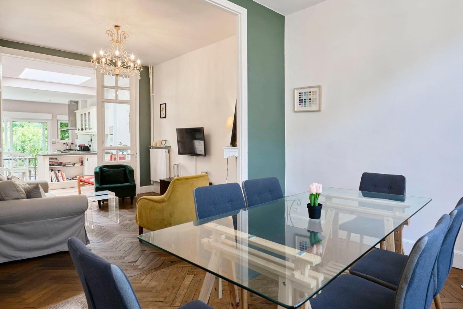 Beautiful 1900 House Full Equipped, 4Bdrm+ Garden! Lägenhet Lambersart Exteriör bild